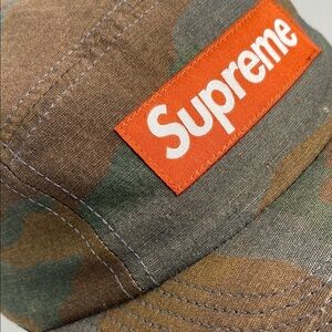 SUPREME Camp Cap Camo